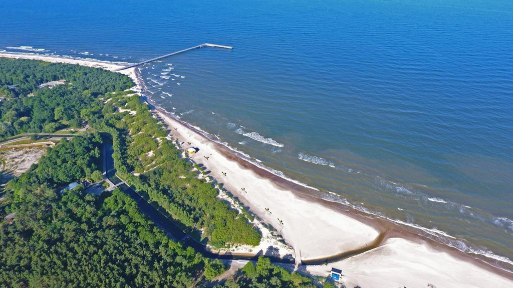 Palangos Apartamentai - Bangu Palanga Buitenkant foto